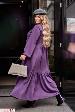Однотонна, сучасна сукня, у фіолетовому кольорі, розмір 50-52, 54-56