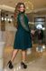 Елегантна сукня в розмірі 50-52, 54-56, 58-60, 62-64, колір зелений.