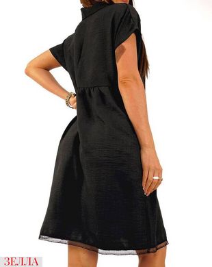 Сукня в розмірі 46-48, 50-52, 54-56, 58-60, колір чорний.
