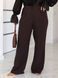 Штани-палаццо в розмірі 50-52, 54-56, 58-60, колір шоколад.