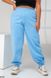 Спортивні штани з начосом голубого кольору, в розмірі 50-52, 54-56.