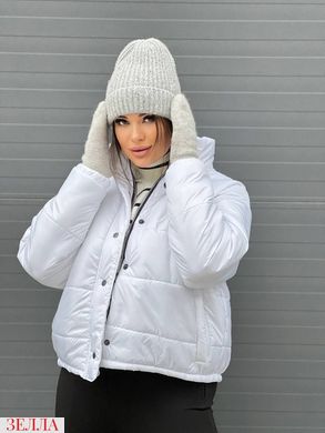 Зимова куртка, в базовому білому кольорі, розмірі 50-52, 54-56, 58-60
