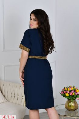 Вишукана сукня в розмірі 48-50, 52-54, 56-58, колір синій.