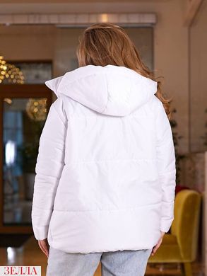 Весняна куртка «Канада» в розмірі 48-50, 52-54, 56-58, 60-62, колір білий.