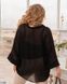 Комплект двійка блуза+майка в розмірі 50-54, 54-58. колір чорний.