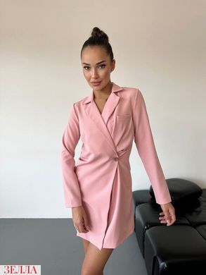 Сукня-піджак в розмірі 42-44, 46-48, колір рожевий.