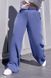 Класичні штани палацо у розмірі 48-50, 52-54, 56-58, колір джинс
