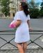 Сукня прямого крою в розмірі 50-52, 54-56, 58-60, колір білий.
