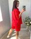 Елегантний костюм: Сорочка+Шорти в розмірі 48-50, 52-54, 56-58, колір червоний.