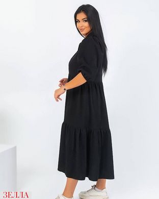 Сукня чорного кольору, в розмірі 50-52, 54-56, 58-60.