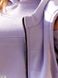 Жіночий утеплений спортивний однотонний костюм трійка кофта+штани+жилетка з трикотажної тканини з начосом колір ліловий розміри 50-52, 54-56