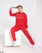 Спортивний костюм від магазину ЗЕЛЛА червоного кольору. Розмір 48-50, 52-54, 56-58, 60-62