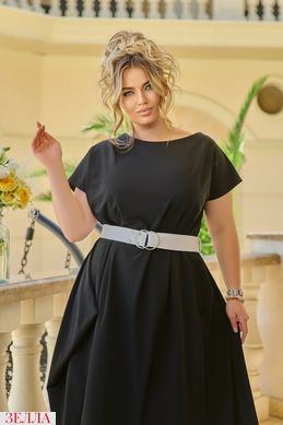 Сукня в розмірі 48-50, 52-54, 56-58, колір чорний.