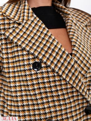 Подовжене кашемірове пальто бежевого кольору, в розмірі 42-44, 46-48.