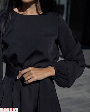 Сукня міні в універсальному розмірі 42-46, колір чорний.