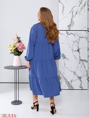 Весняна сукня вільного крою в розмірі 46-48, 48-50, 52-54, 56-58, колір джинс.