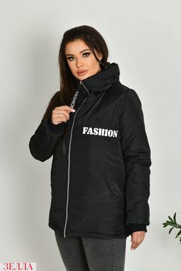 Демісезонна куртка в розмірі 48-50, 52-54, 56-58, колір чорний.
