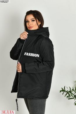 Демісезонна куртка в розмірі 48-50, 52-54, 56-58, колір чорний.