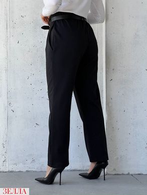 Класичні штани в розмірі 50-52, 54-56, 58-60, колір чорний.