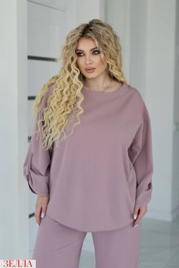 Жіночний костюм двійка в розмірі 50-52, 54-56, 58-60, колір фрез.