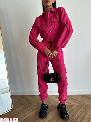 Велюровий костюм в розмірі 42-44, 46-48, колір рожевий.