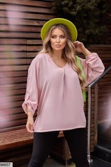 Блузка розового кольору, в розмірі 42-44, 46-48, 50-52, 54-56, 58-60.