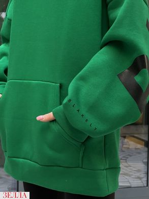 Костюм Худі+Лосини в розмірі 42-44, 46-48, колір зелений.