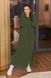 Тепла сукня кольору хакі, в універсальному розмірі 42-46.