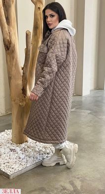 Чудове демісізонне однотонне пальто з плащової тканини, колір марсала, у розмірі 42-44, 46-48