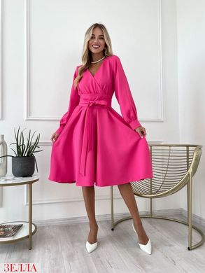 Елегантна сукня в розмірі 42-44, 46-48, колір малиновий.