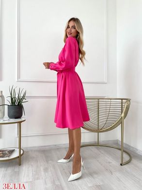 Елегантна сукня в розмірі 42-44, 46-48, колір малиновий.