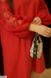 Сукня-трапеція в розмірі 48-50, 52-54, 56-58, колір червоний.