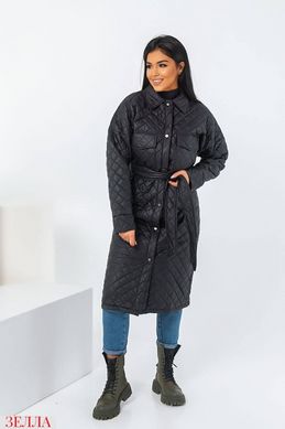 Демісезонне пальто чорного кольору, в розмірі 50-52, 54-56, 58-60.