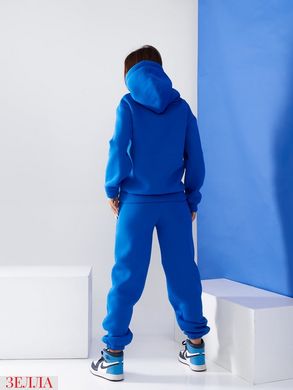 Утеплений спортивний костюм, у яскраво-синьому кольорі, розмірі 50-52, 54-56