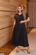 Шикарне жіноче плаття, великого розміру 42-44, 46-48, 50-52, 54-56, із неймовірним чорним кольором