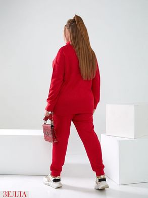 Ангоровий спортивний костюм червоного кольору, в розмірі 48-50, 52-54, 56-60.