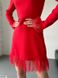 Романтична сукня в розмірі 42-44, 44-46, колір червоний.