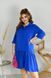 Повсякденна сукня із суперсофту у розмірі 52-54, 56-58, 60-62, 64-66, колір яскраво-синій