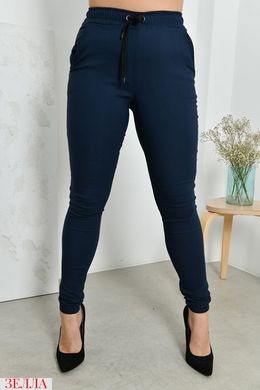 Теплі штани на флісі у розмірі 48-50, 52-54, 56-58, колір темно-синій