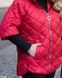 Демісезонна куртка червоного кольору, в розмірі 50-52, 54-56.