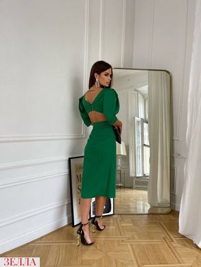 Приталена сукня зеленого кольору, в розмірі 42, 44, 46.