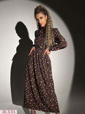 Романтична сукня коричневого кольору, в розмірі 42-44, 46-48.