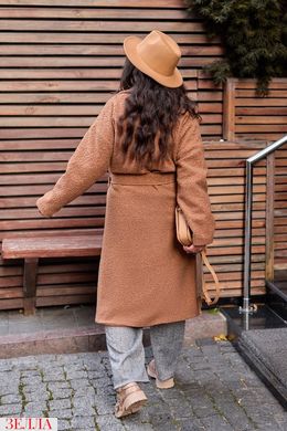 Кашемірове пальто, коричневого кольору, в розмірі 42-44, 46-48.