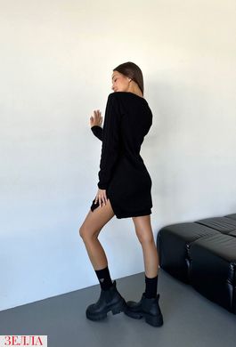 В'язана сукня в розмірі 42-44, колір чорний.