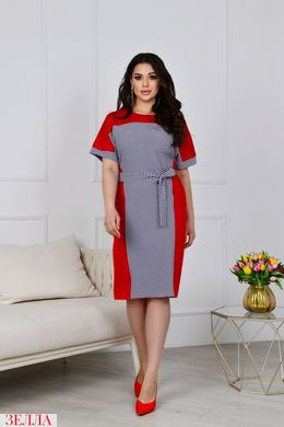 Вишукана сукня в розмірі 48-50, 52-54, 56-58, колір червоний.