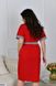Вишукана сукня в розмірі 48-50, 52-54, 56-58, колір червоний.