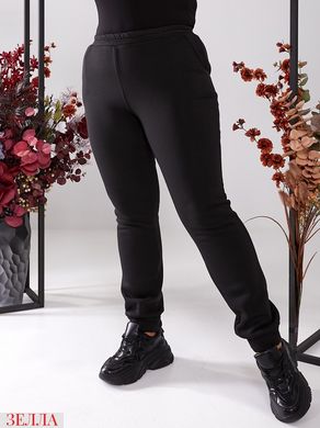 Теплі штани в розмірі 50-52, 54-56, 58-60, колір чорний.