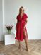 Розкішна сукня в розмірі 42-44, 46-48, колір червоний.