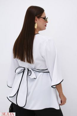 Розкішна сорочка в розмірі 46-48, 50-52, 54-56, 58-60, 62-64, колір білий.