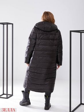 Куртка-пальто Fashion в розмірі 48-50, 52-54, 56-58, колір чорний.
